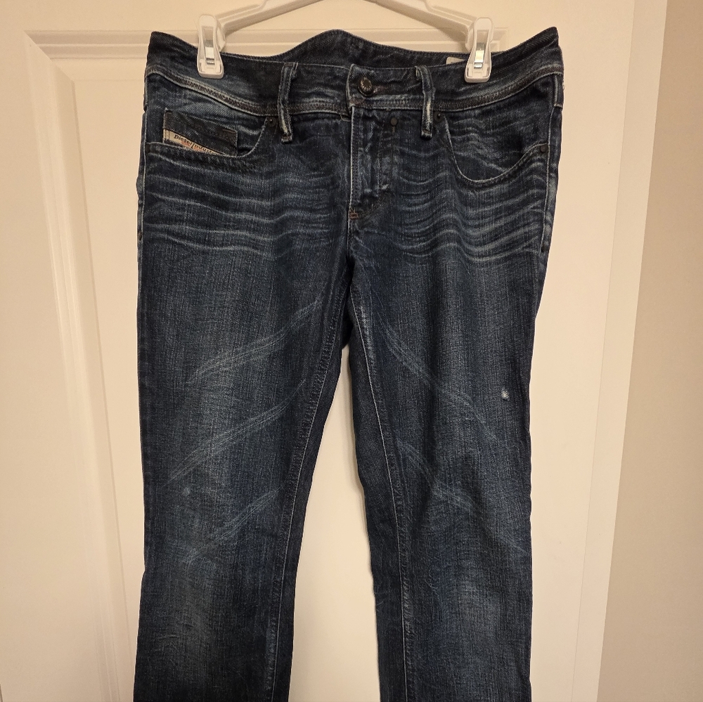 DIESEL Industry lowsky Blue Women's Jeans Size 29w- 32 Length